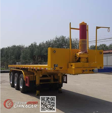 平板自卸半挂车